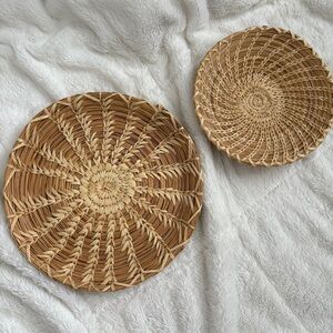 Vintage Papago Indian Handicraft Baskets